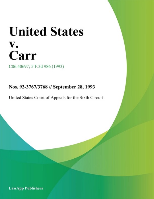 United States V. Carr