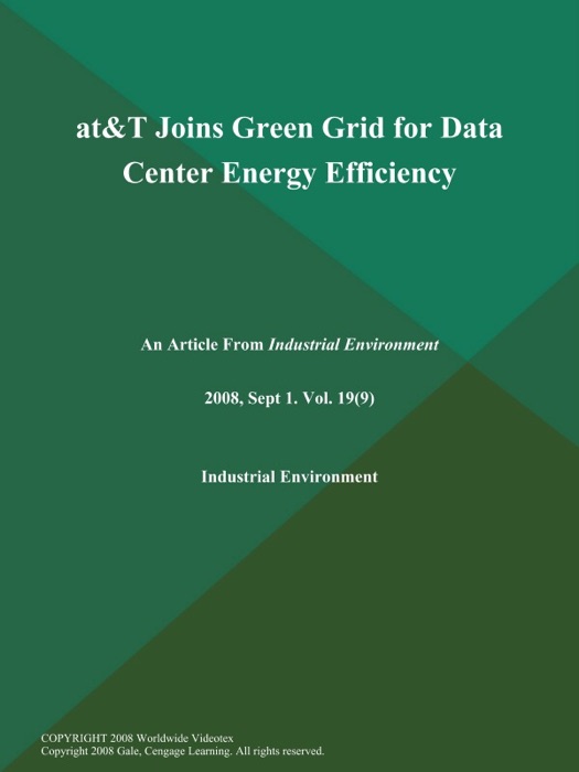 AT&T Joins Green Grid for Data Center Energy Efficiency