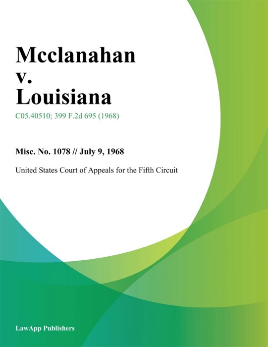 Mcclanahan v. Louisiana