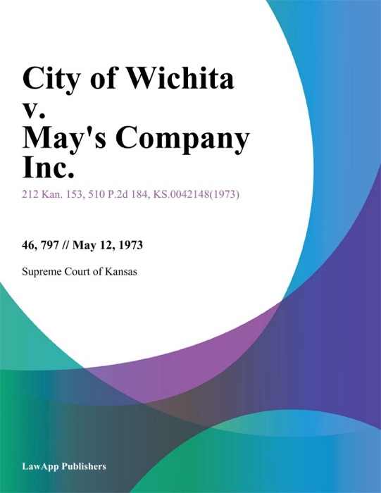 City of Wichita v. May's Company Inc.