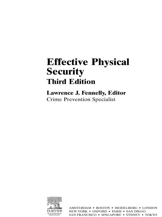 Effective Physical Security (Enhanced Edition)