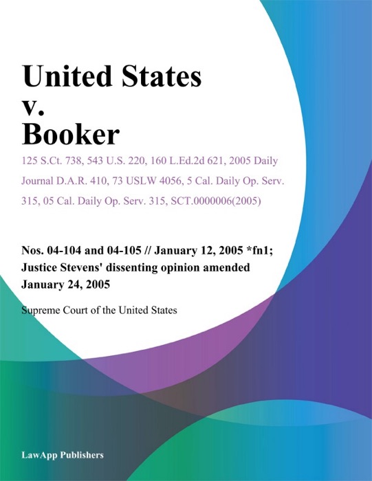 United States V. Booker