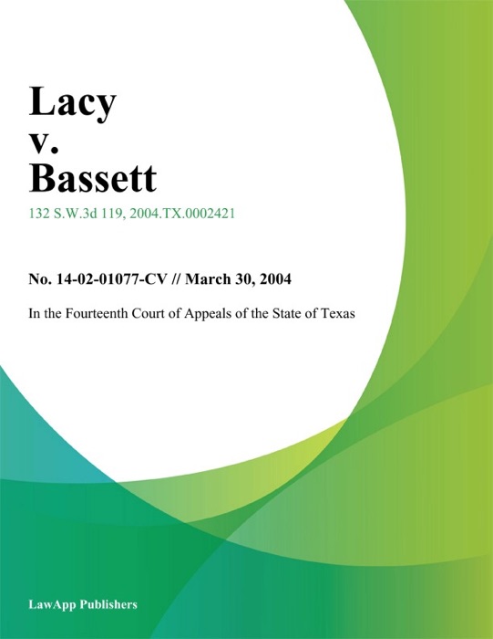 Lacy V. Bassett