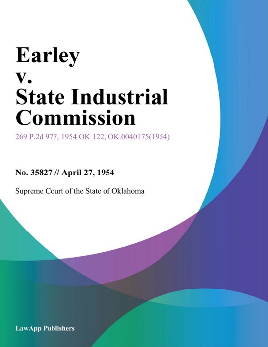 Earley v. State Industrial Commission