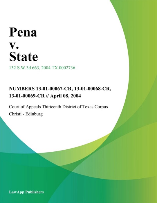 Pena V. State