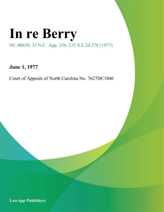 In re Berry