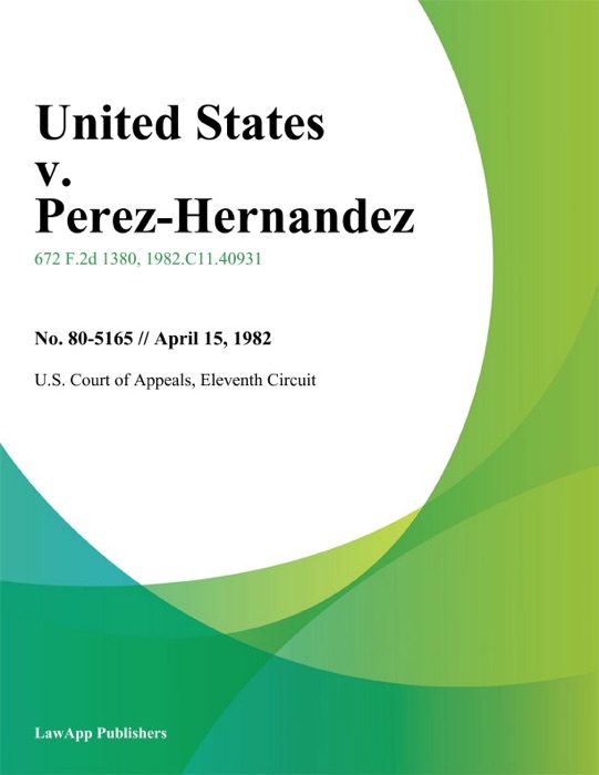 United States v. Perez-Hernandez