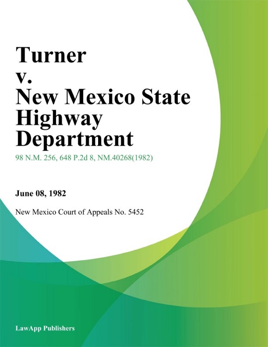 Turner v. New Mexico State Highway Department