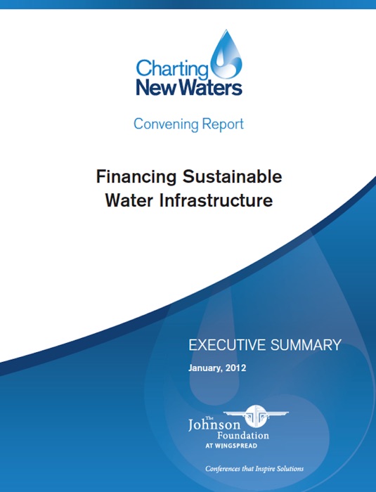 Financing Sustainable Water Infrastructure