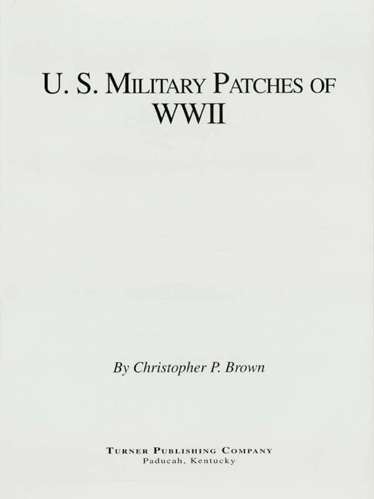 U.S. Military Patches of World War II