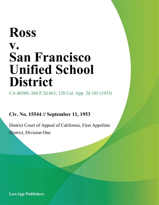 Ross v. San Francisco Unified School District