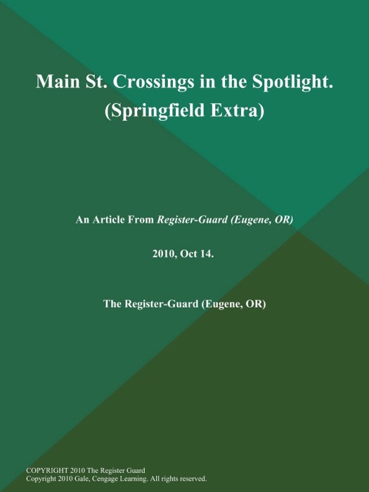 Main St. Crossings in the Spotlight (Springfield Extra)