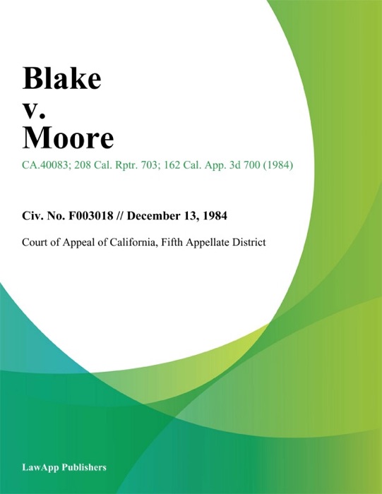 Blake v. Moore