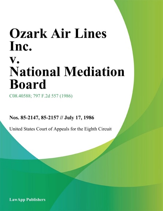 Ozark Air Lines Inc. v. National Mediation Board