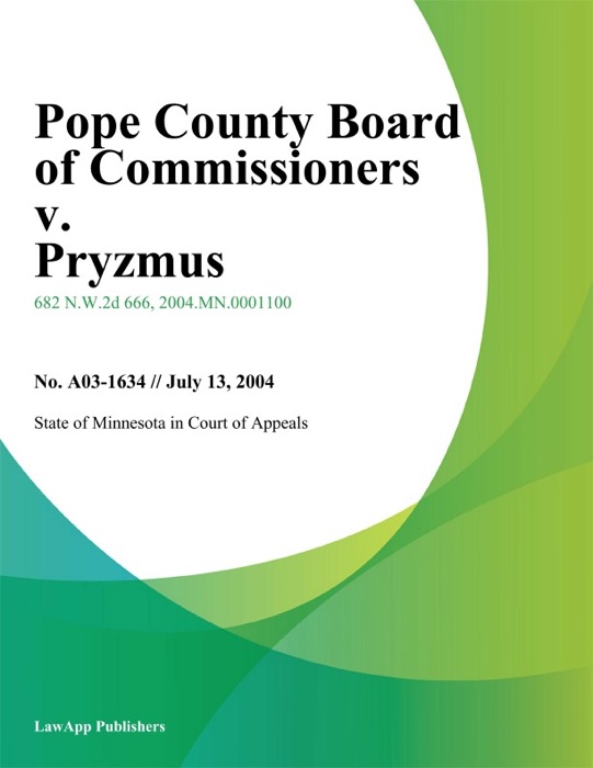 Pope County Board of Commissioners v. Pryzmus