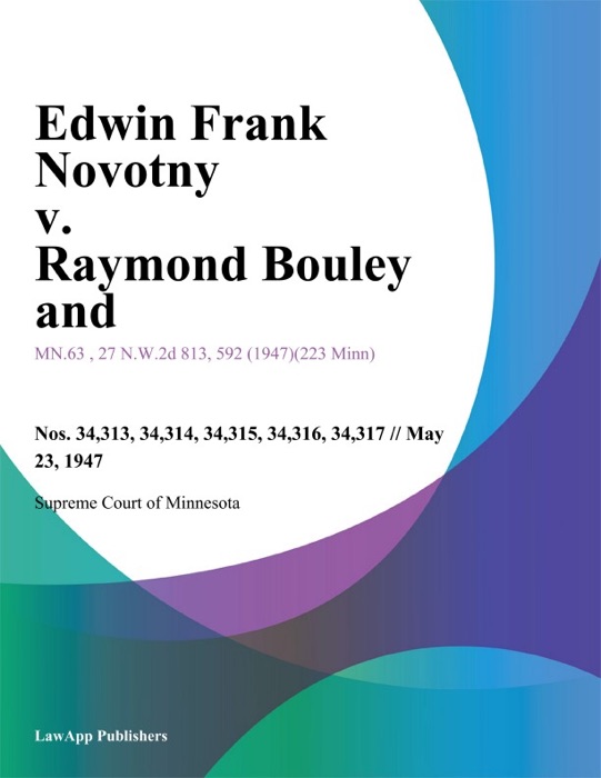 Edwin Frank Novotny v. Raymond Bouley and