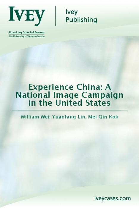 Experience China: A National Image Campaign in the United States