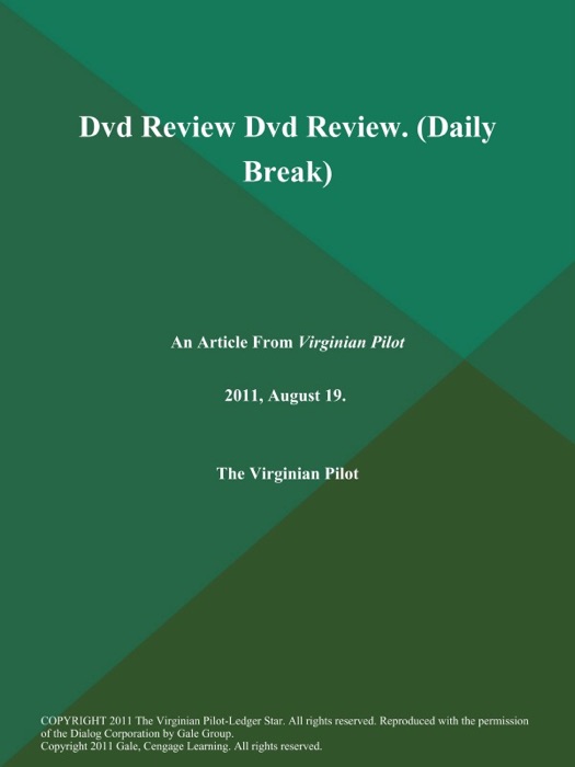 Dvd Review Dvd Review (Daily Break)