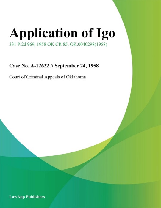 Application of Igo