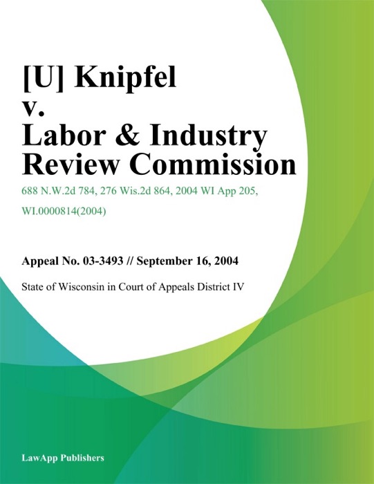 Knipfel v. Labor & Industry Review Commission