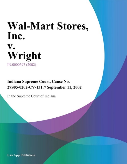 Wal-Mart Stores, Inc. v. Wright