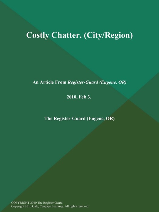Costly Chatter (City/Region)