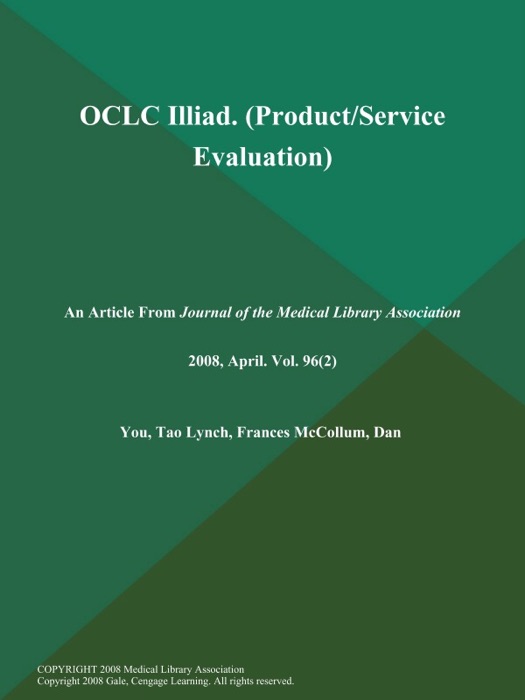 OCLC Illiad (Product/Service Evaluation)