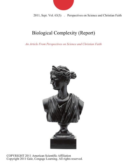 Biological Complexity (Report)