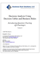 Decision Analysis Using Decision Tables and Business Rules