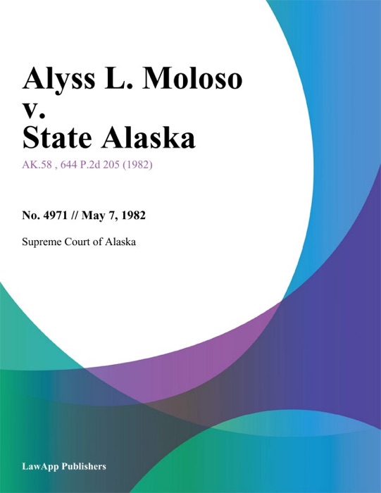 Alyss L. Moloso v. State Alaska