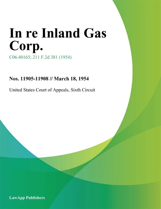 In Re Inland Gas Corp.