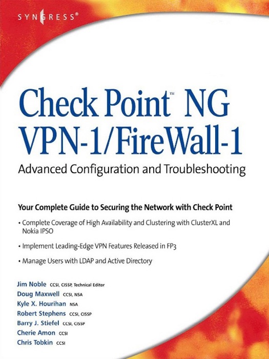 CheckPoint NG VPN 1/Firewall 1 (Enhanced Edition)