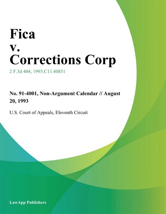 Fica v. Corrections Corp