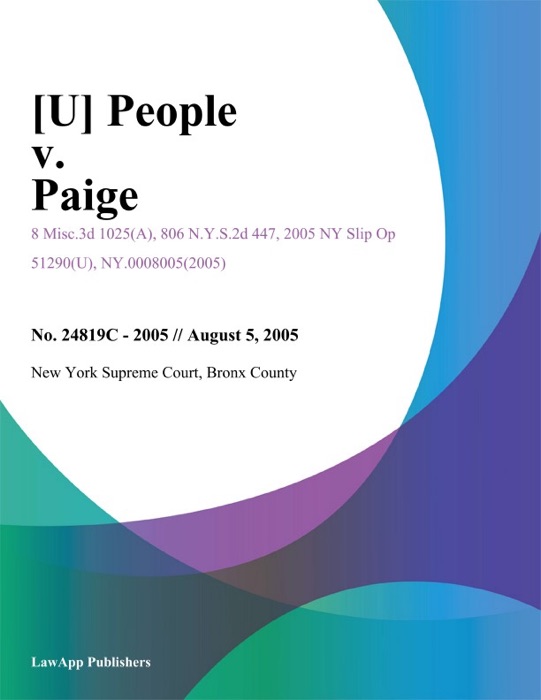 People v. Paige