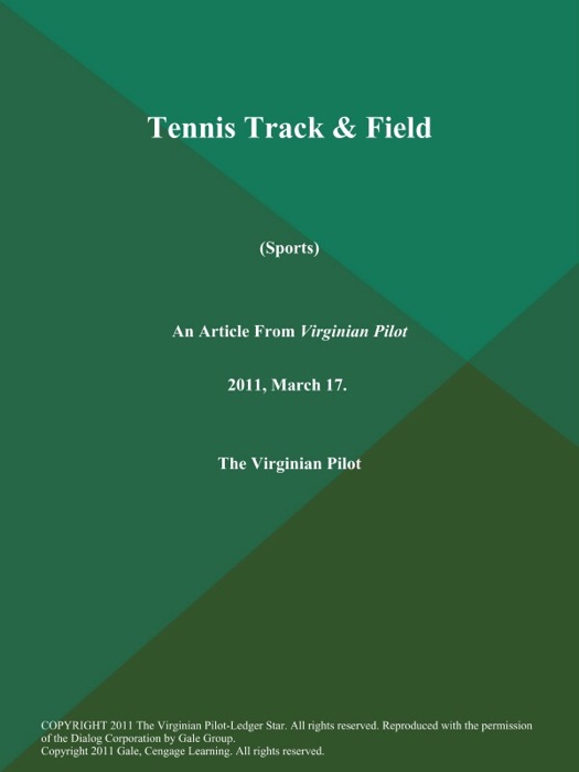 Tennis Track & Field (Sports)
