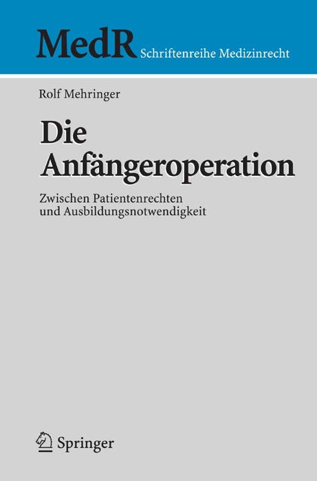 Die Anfängeroperation