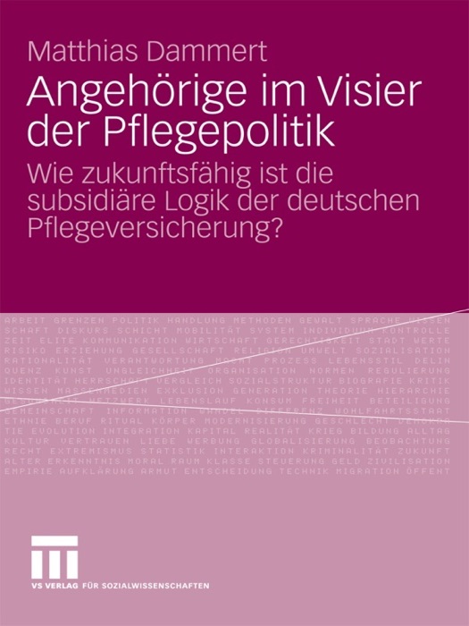 Angehörige im Visier der Pflegepolitik