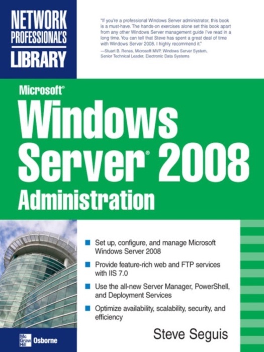 Microsoft Windows Server 2008 Administration