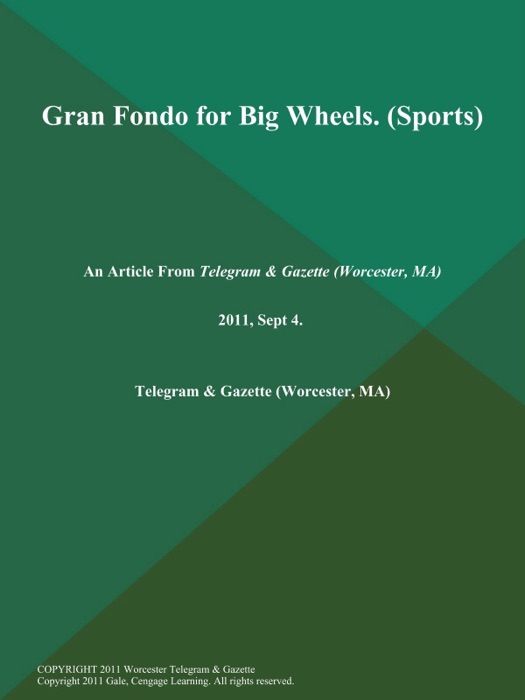 Gran Fondo for Big Wheels (Sports)