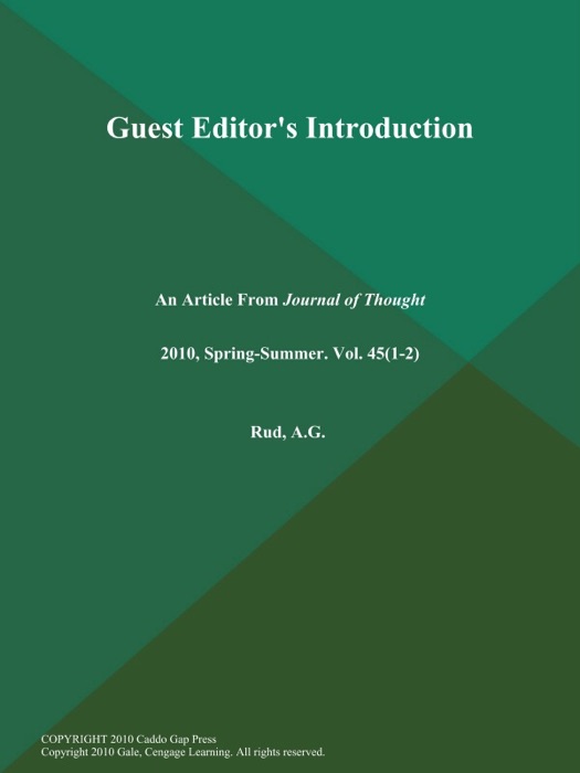 Guest Editor's Introduction