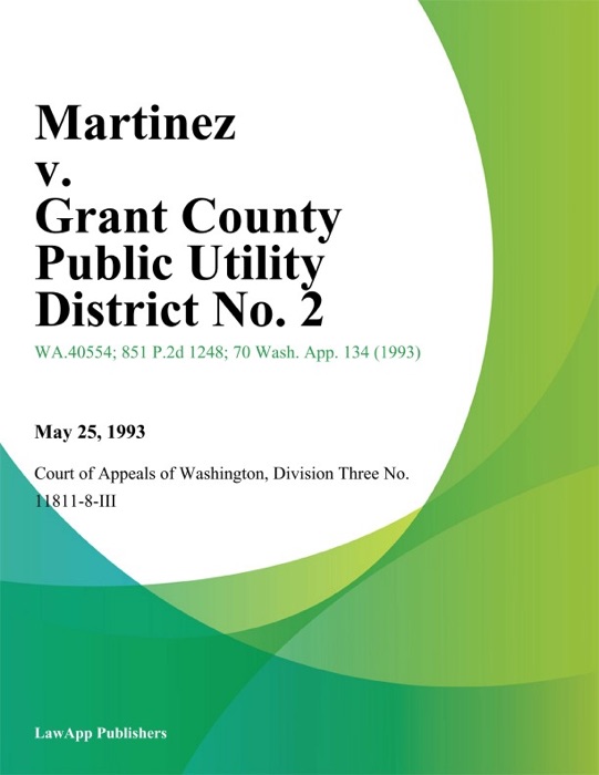 Martinez V. Grant County Public Utility District No. 2