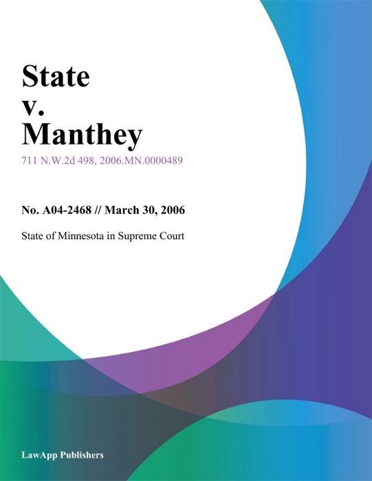 State v. Manthey