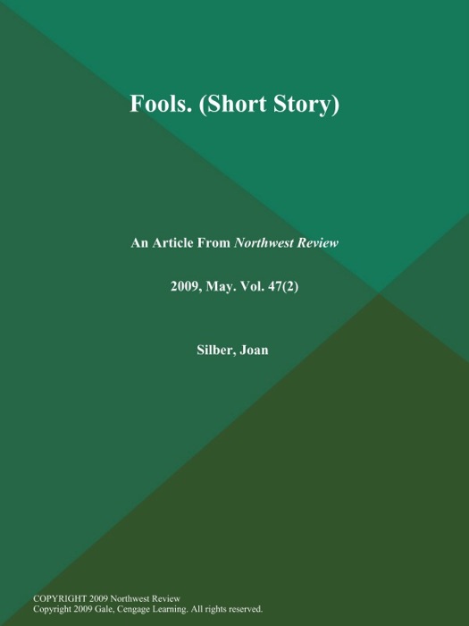 Fools (Short Story)