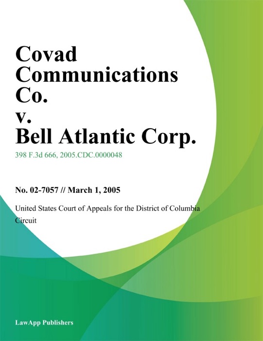 Covad Communications Co. v. Bell Atlantic Corp.