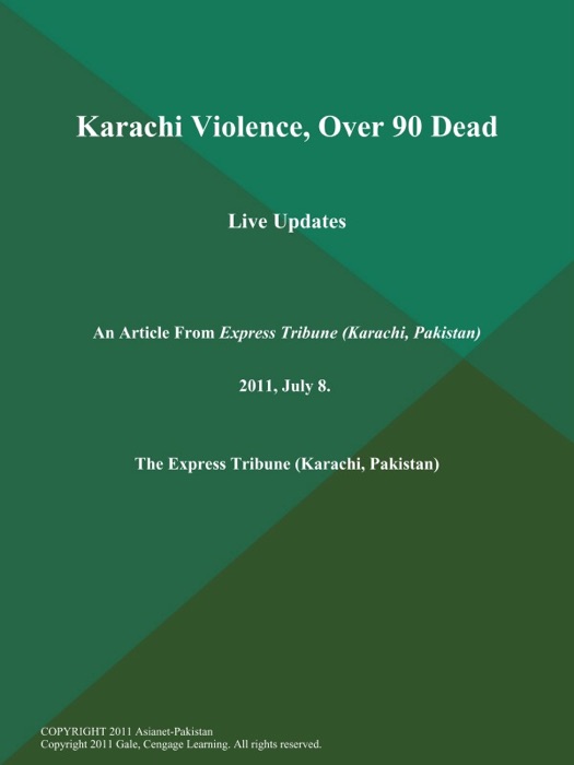 Karachi Violence, Over 90 Dead: Live Updates