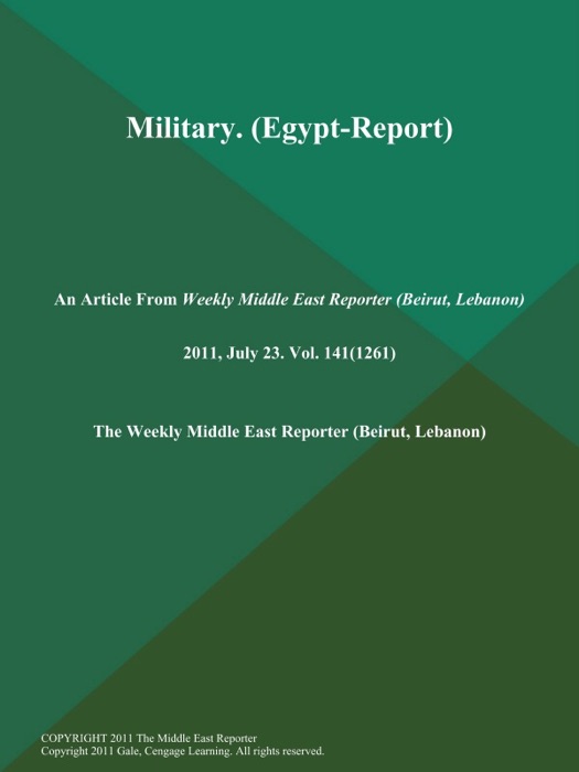 Military (Egypt-Report)