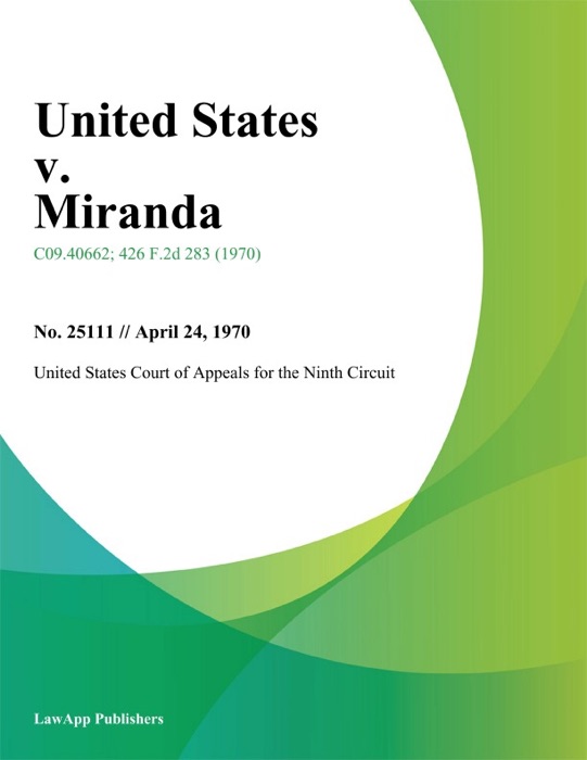 United States v. Miranda
