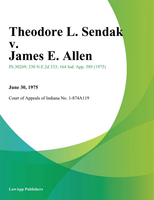 Theodore L. Sendak v. James E. Allen