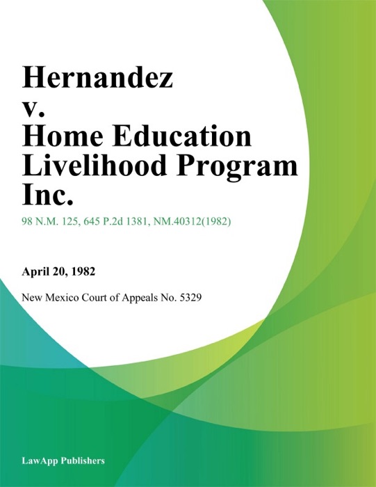 Hernandez V. Home Education Livelihood Program Inc.