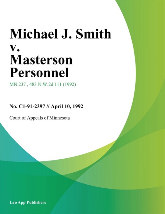 Michael J. Smith v. Masterson Personnel